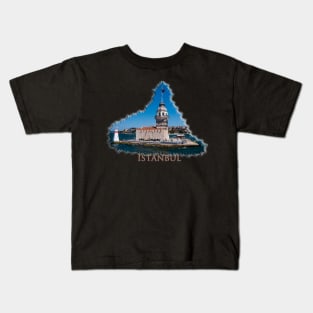 Istanbul: Maiden's Tower Kids T-Shirt